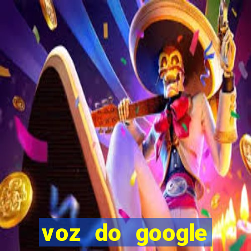 voz do google tradutor homem